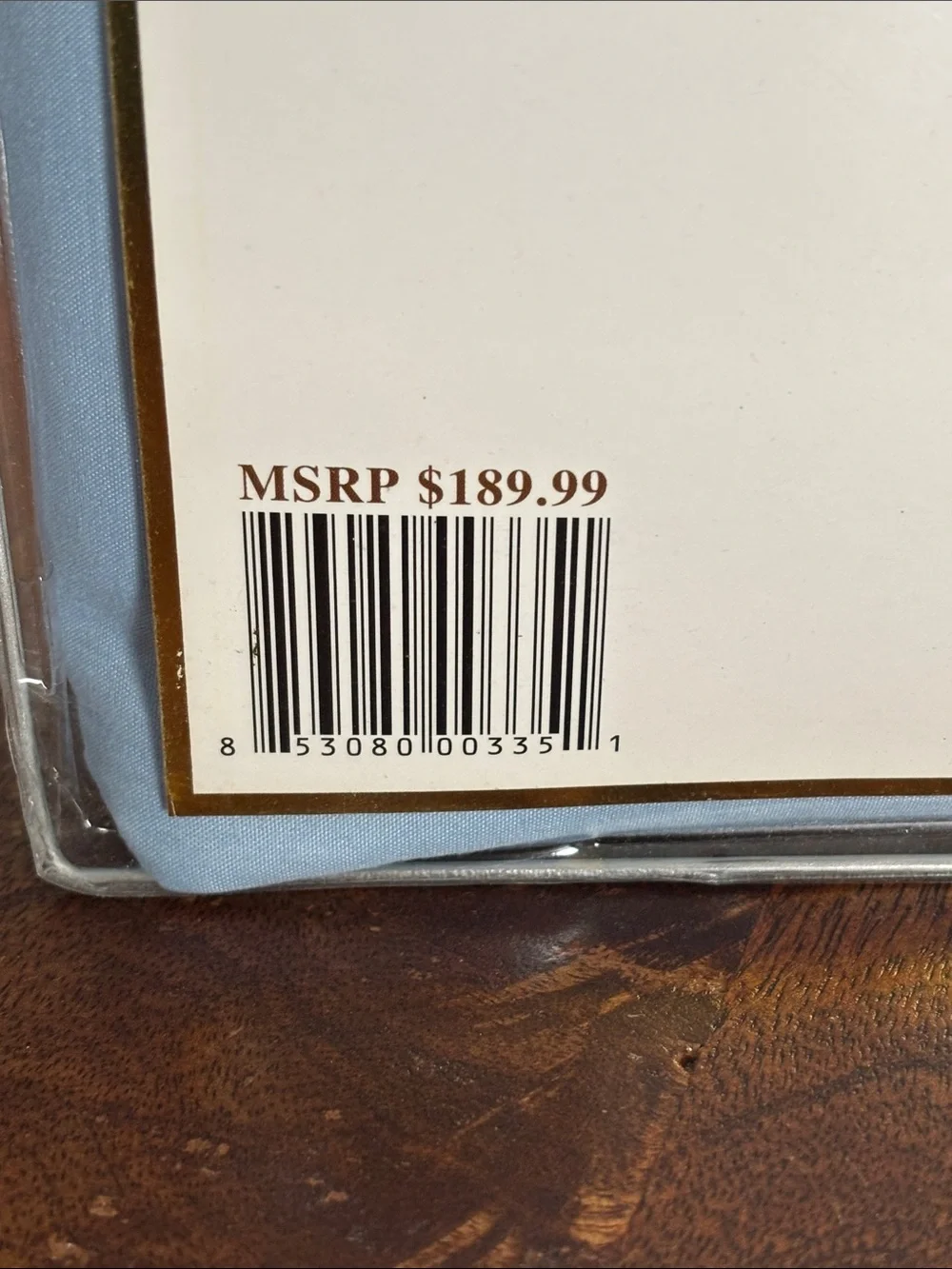 NWT Homecrest Luxury Supreme Sheet Set in Light Blue